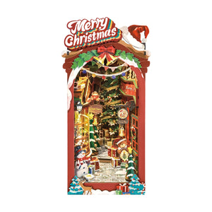 Christmas Street Scene - DIY Book Nook Kit