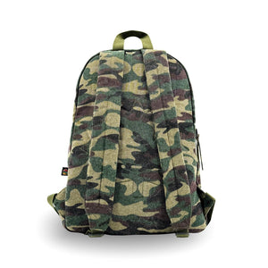CANADA CAMOUFLAGE CANVAS BACKPACK