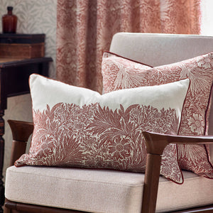 Marigold Embroidered Cushion Russet