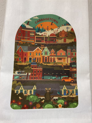 Cabbagetown Tea Towel