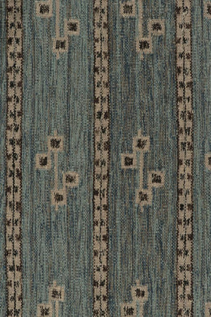 Blue Scandinavian Flatweave