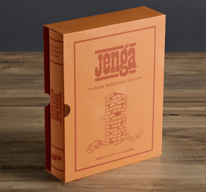 Jenga Vintage Bookshelf Edition