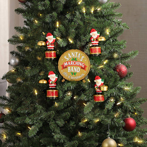 Animated Santa's Marching Band