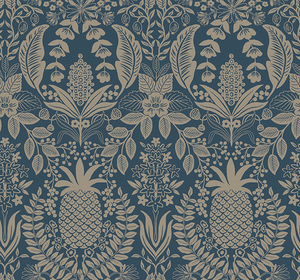 Pineapple Damask Wallpaper by Rifle Paper Co. (6 Colourways)