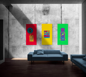 Polaroid Monkey Cam Art