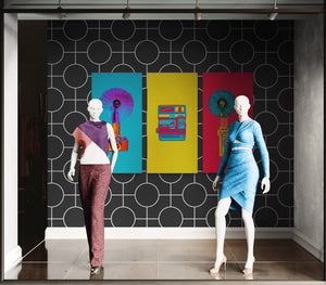 Polaroid Monkey Cam Art