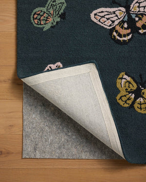 Highgrove Butterfly Rug (in Teal or Cream)