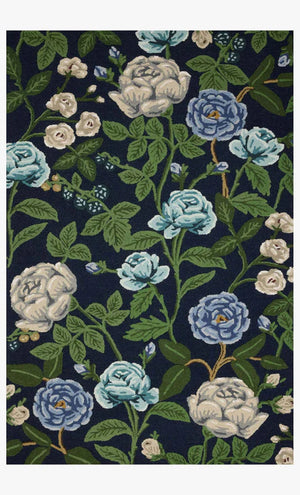 Highgrove Garden Rug (in Mint or Navy)