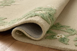 Highgrove Garland Rug (in Blue or Cream)