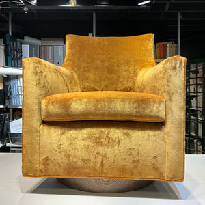 Xavier Swivel Chair with Round Base