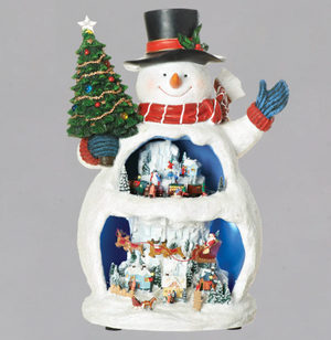 Snowman Musical Decor