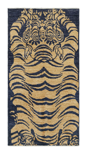 Blue Tiger Rug