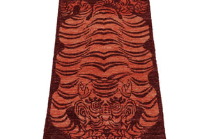 Coral Tiger Rug