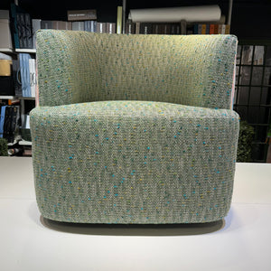 Tofino in Chevron Tweed with Cut Velvet