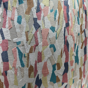 Tofino in Chevron Tweed with Cut Velvet