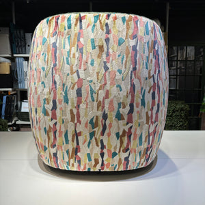 Tofino in Chevron Tweed with Cut Velvet