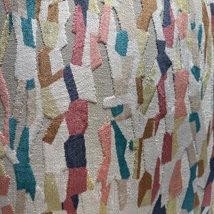 Tofino in Chevron Tweed with Cut Velvet