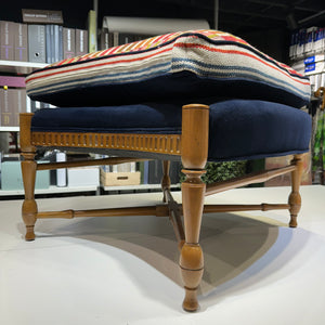 Two-Of-A-Kind Chair & Ottoman Set