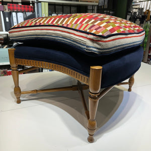 Two-Of-A-Kind Chair & Ottoman Set