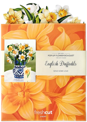 English Daffodils Pop-Up Bouquet
