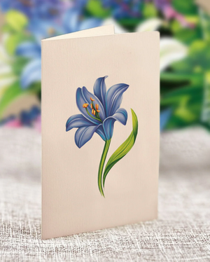 Lillies and Lupines Pop-Up Bouquet