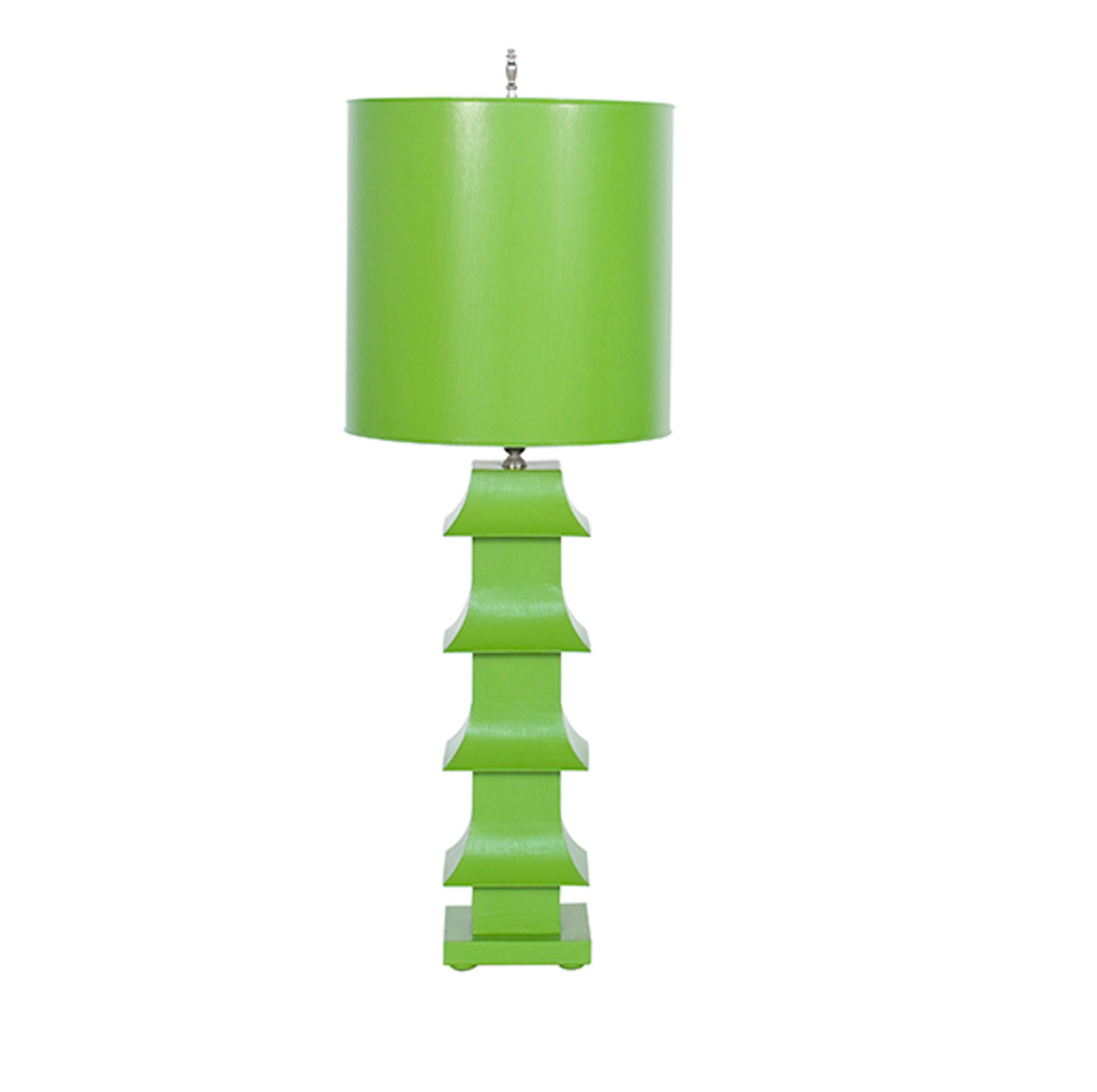Green Pagoda Lamp