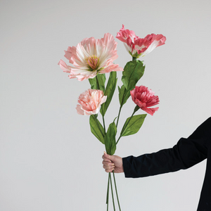 Handmade Paper Flowers 31" (2 Colours)