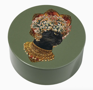 Round metal box Baghera