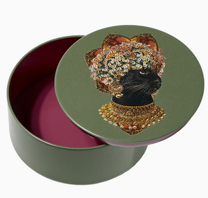 Round metal box Baghera