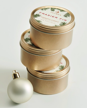 Frasier Fir Poured Candle Travel Tin