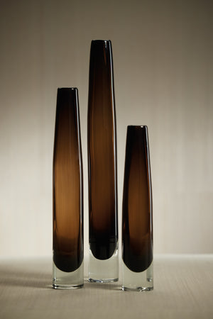 Slim Amber Vase (3 Sizes)