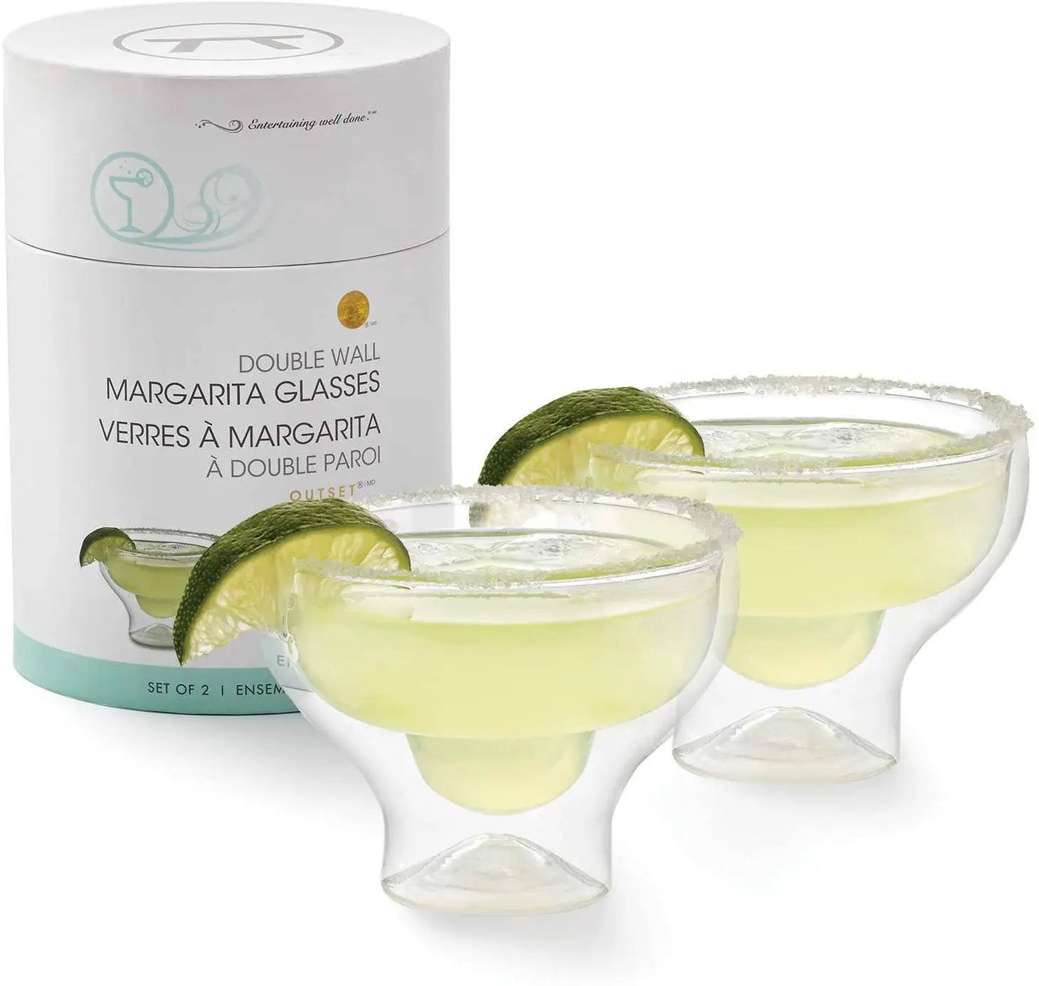 Margarita Double-walled Glass Set