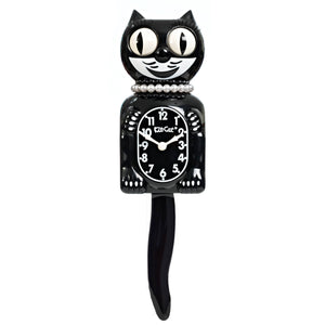 Classic Black Lady Kit Cat Klock