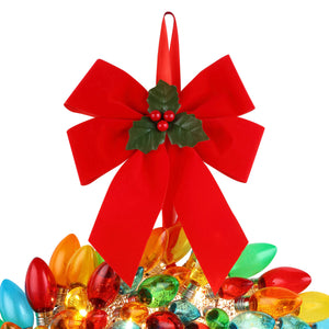 C9 Bulb Collection Wreath - Multi