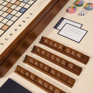 3-in-1 Game Collection: Scrabble, Trivial Pursuit & Cribbage