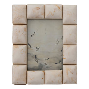 Studded Ivory Photo Frame - 4" x 6"