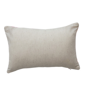 Embroidered Throw Pillow-"Too Glam..."