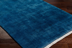 Evergreen Rug in Indigo Ink