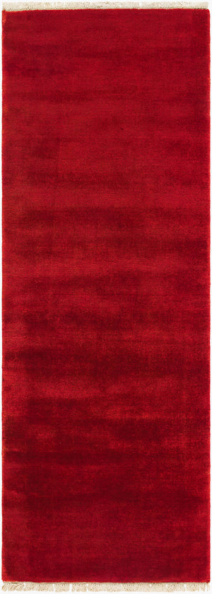Evergreen Rug in Ruby Red