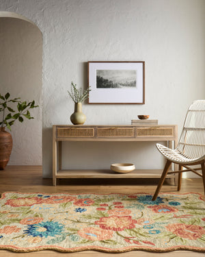 Garden Festival Rug in Taupe