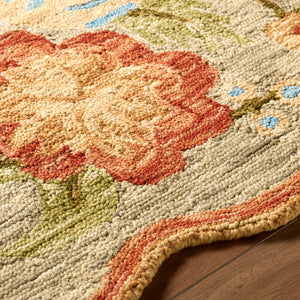 Garden Festival Rug in Taupe