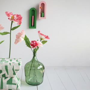 Handmade Paper Flowers 32" (2 Colours)