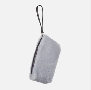 Shearling Clutch Bag