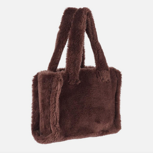 Shearling Tote Bag