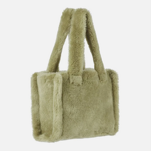 Shearling Tote Bag