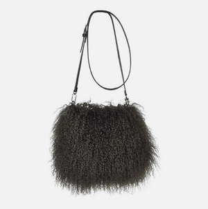 Tibetan Shearling Muff Bag