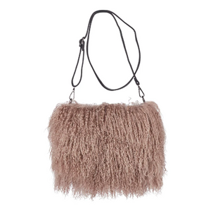 Tibetan Shearling Muff Bag