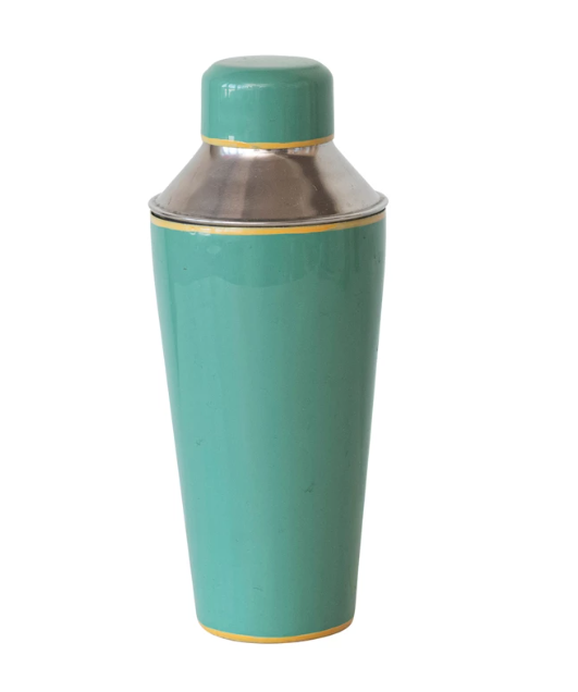 Turquoise Cocktail Shaker