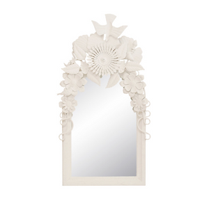 Flowers & Doves Antique Mirror