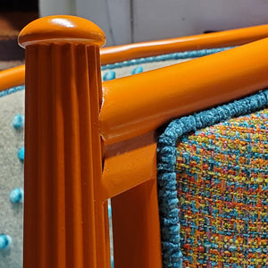 Deco Barrel Chair - SOLD